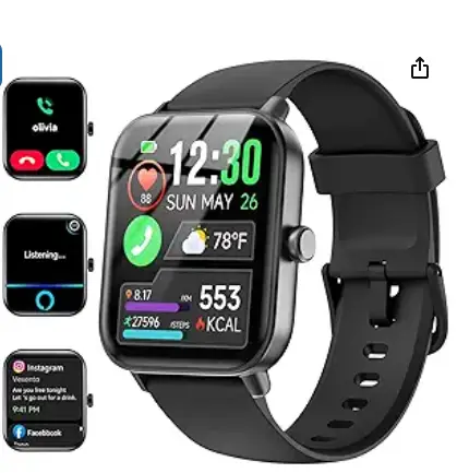 Top 10 Best Smartwatches for Men Under 10K Rupees in india 9 beatXP Nuke Smartwatch man Branded cheap smartwatch for men - softreviewtime